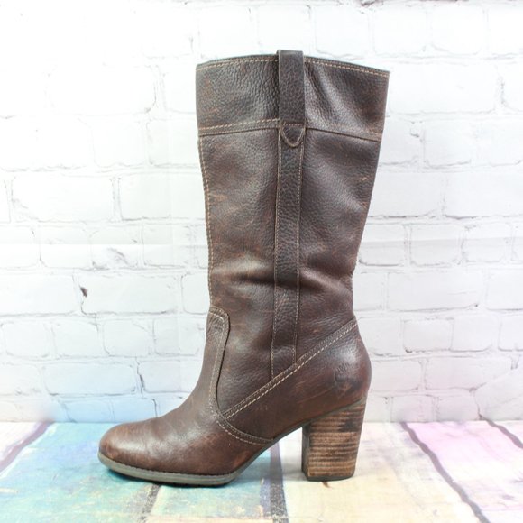 Timberland Shoes - TIMBERLAND Mid Calf Slip On Winter Casual Boots 7